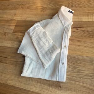 Brandy Melville Gauzy Button Down Shirt